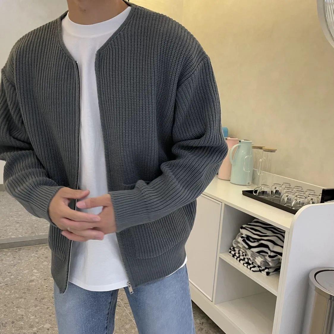 Theo™ | Strickjacke mit Reißverschluss