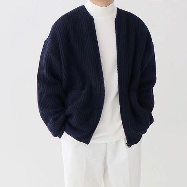 Theo™ | Strickjacke mit Reißverschluss
