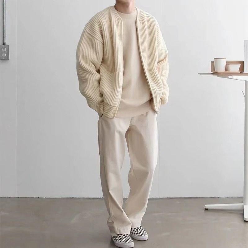 Theo™ | Strickjacke mit Reißverschluss