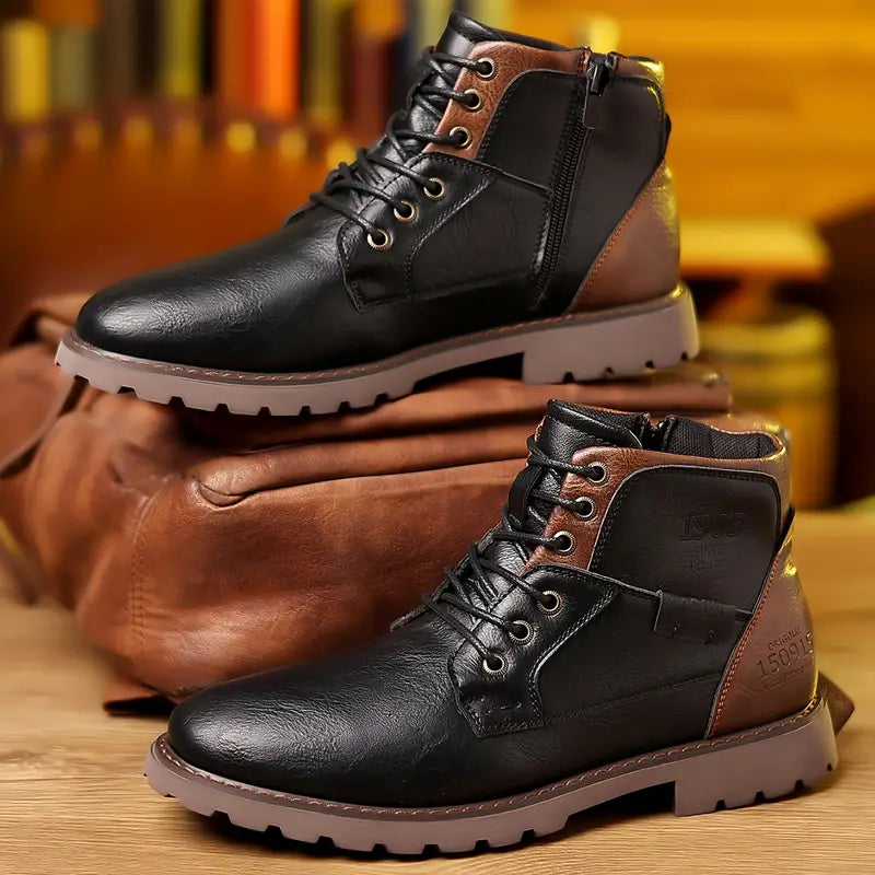 Aiden™ | Zeitlose klassische Lederstiefel