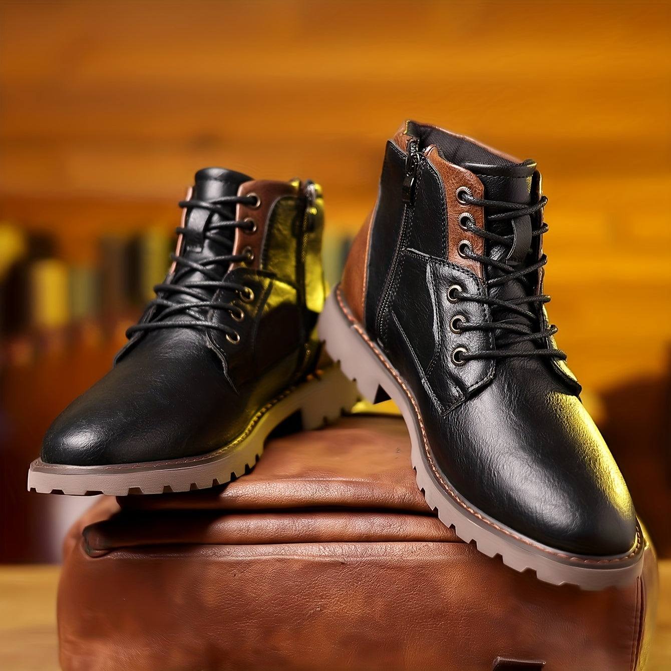 Aiden™ | Zeitlose klassische Lederstiefel