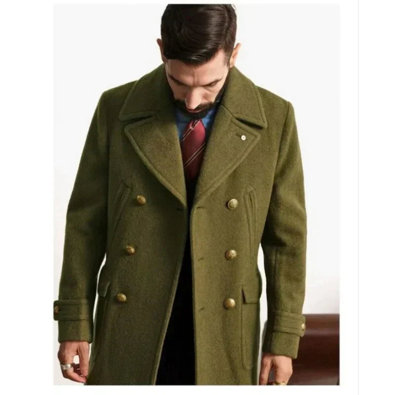 Charlie™ | Herren Woll-Peacoat