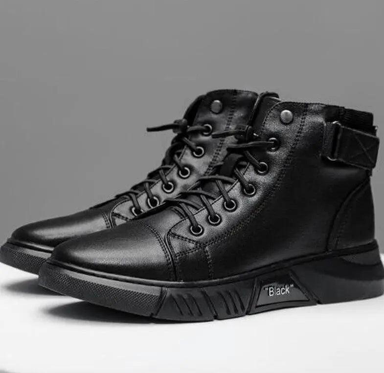 Austin™ | Herren Leder High-Top Sneaker