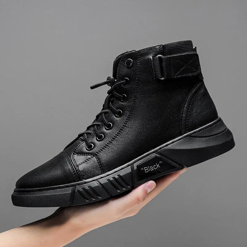 Austin™ | Herren Leder High-Top Sneaker