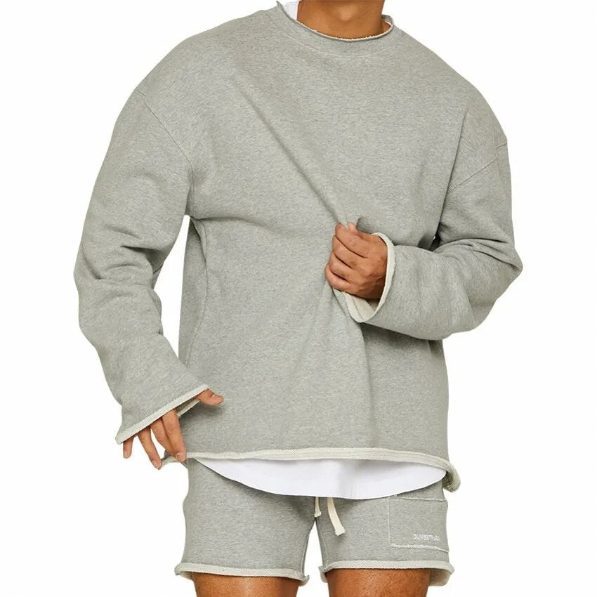 Nico™ | Komfort Sweatshirt und Shorts Combo