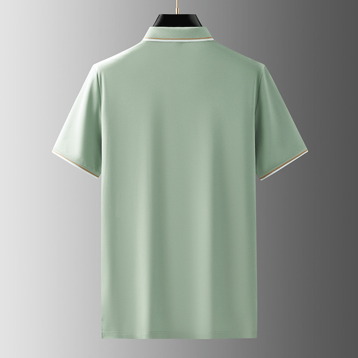 Sanremo™ | Luxuriöses Sommer-Poloshirt aus Seide