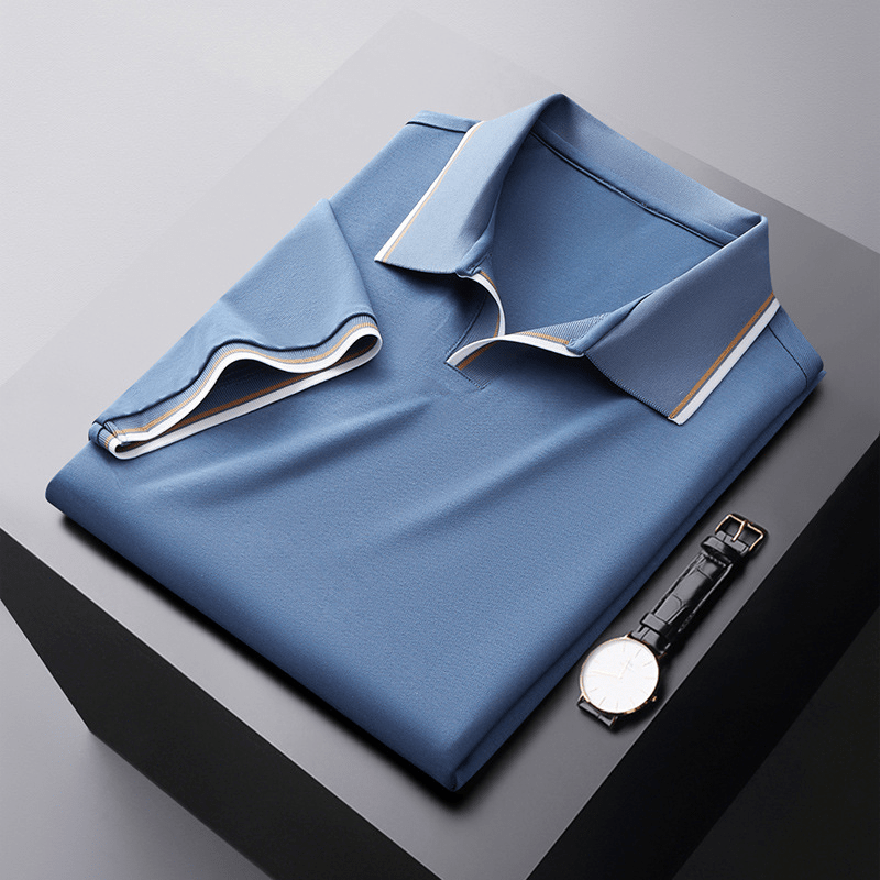 Sanremo™ | Luxuriöses Sommer-Poloshirt aus Seide