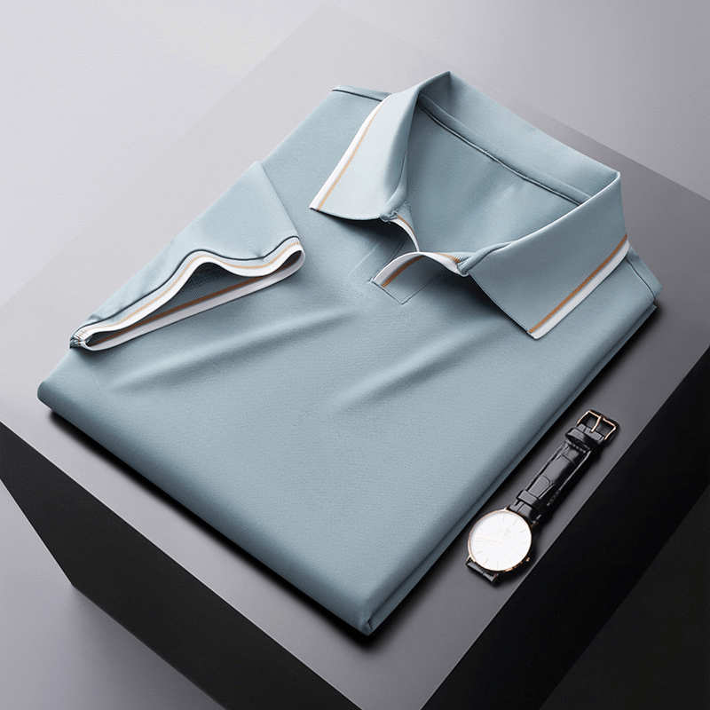 Sanremo™ | Luxuriöses Sommer-Poloshirt aus Seide